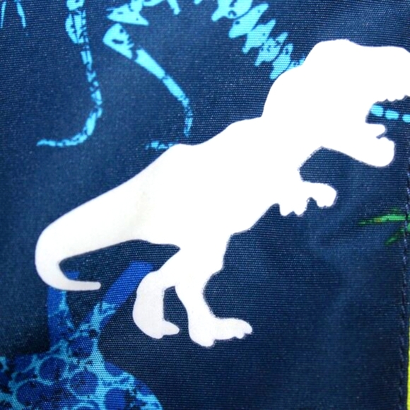 Wonder Nation Dinosaur Print Jacket Blue XL 14-16 Husky - Picture 5 of 6